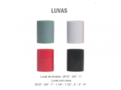 Luvas p/ Eletrodutos PVC